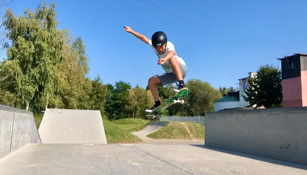 Skater und Crew im Skatepark Burgau, Foto 3