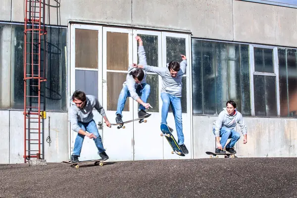 Skater und Crew im Skatepark Burgau, Foto 12