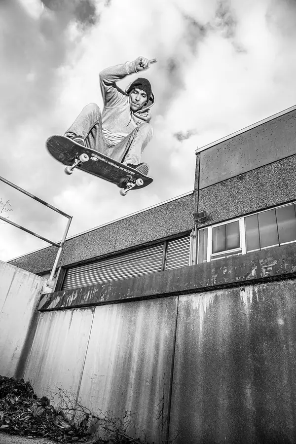Skater und Crew im Skatepark Burgau, Foto 14