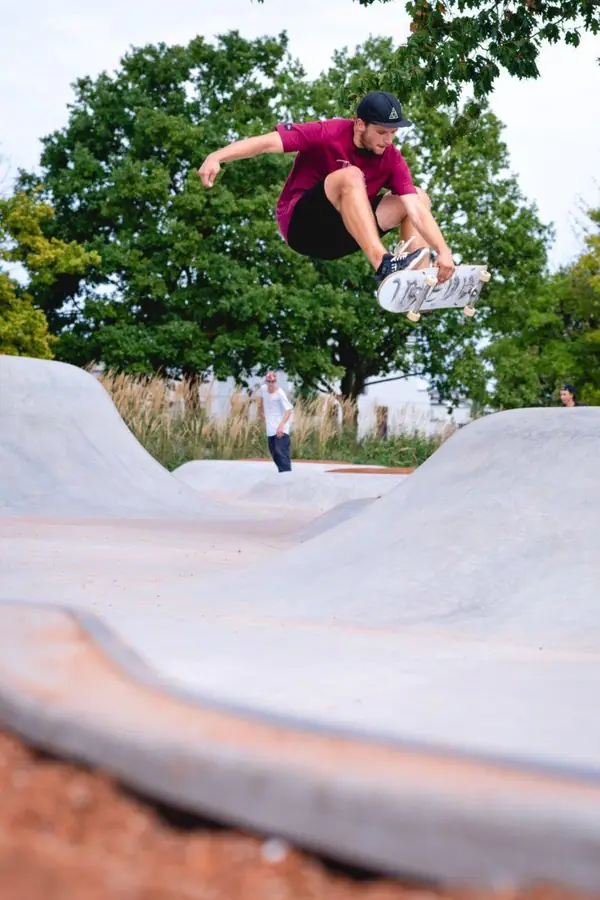 Skater und Crew im Skatepark Burgau, Foto 15